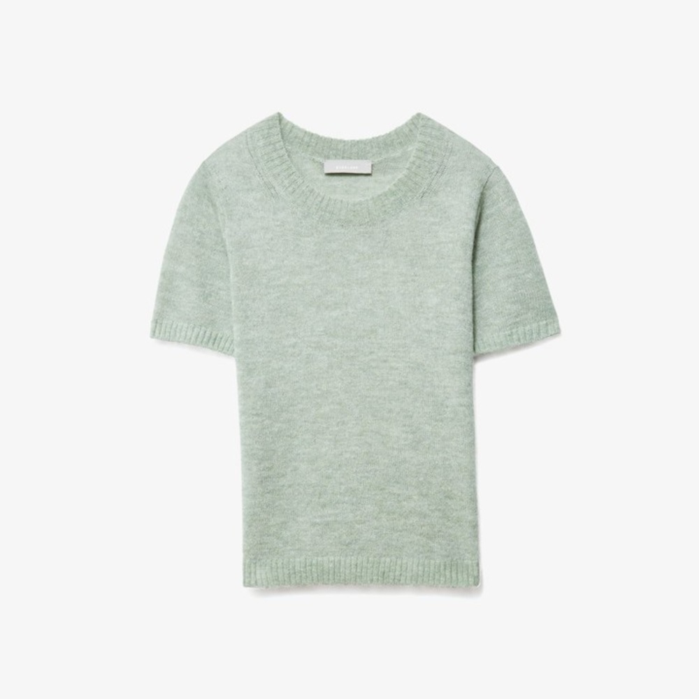 Everlane Alpaca Short Sleeve Sweater